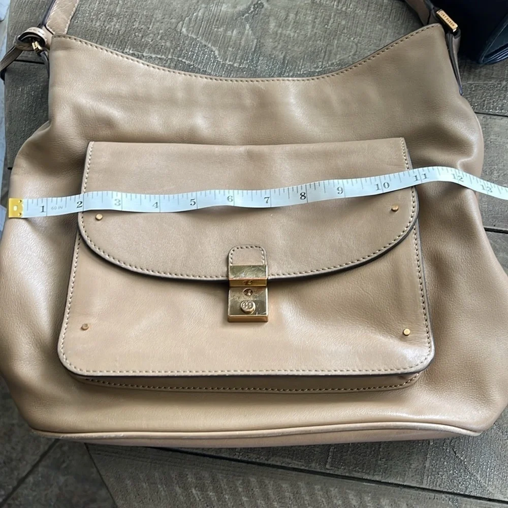 Vintage Tory Burch soft leather shoulder bag